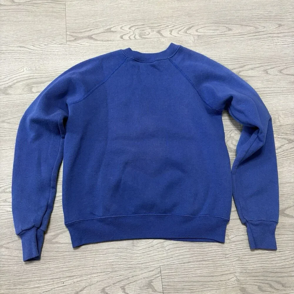 Vintage Sweatshirt YL Crewneck Graphic Basketball “Street Rules” 1990s
